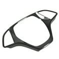 thumbnail image 5 of Marco de la cubierta del volante Estilo de fibra de carbono Superficie lisa Reemplazo de tacto cómodo para Corvette C7 2014-2019, 5 of 5