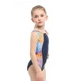 thumbnail image 5 of LYMAYTER Kids Toddler Girls Training Bathing Suit Little Girls Printed Bikin Swimsuits for 4-11 Years Summer Training One Piece Swimwear, 5 of 9