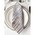 thumbnail image 2 of Cloth Napkins Set of 6 - 20x20 Inches, Blue Brown Forest Washable Reusable Table Napkins, Modern Oil Painting Art Soft & Absortbent Dining Napkin for Party Wedding Hotel Restaurant, 2 of 8
