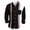 Black B, variant on Asxite Mens Plus Size Tops Fall Striped Print Casual Business Pocket Long Sleeve Shirts