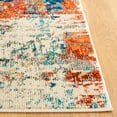 thumbnail image 4 of SAFAVIEH Madison Brooke Abstract Area Rug, Green/Rust, 6' x 9', 4 of 8