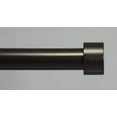 thumbnail image 2 of Urbanest Adjustable End Cap Drapery Rod, 5/8", Bronze, 48"-84", 2 of 2