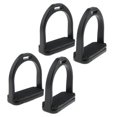 thumbnail image 1 of 2 Pares de Estribos de Seguridad Flexibles para , Estribos Ecuestres para Adultos Y , Color Negro DYNWAVEMX Estribos occidentales para silla de montar, 1 of 7
