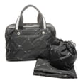 thumbnail image 1 of Pre-Owned CHANEL No. 5 1997-1999 Nylon Travel Line Handbag in Black, 1 of 20