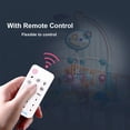 thumbnail image 5 of Cute Baby Crib Mobile with Music Lights Star Projection Hanging Rotating Toys Baby Crib Toys with Remote Contorl Infant Bed Decoration for Baby Boys Girls, 5 of 8