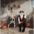 thumbnail image 6 of Yescom 4Pcs Bat Skeleton Halloween Decor Plastic Hangable Indoor Outdoor Haunted House Party 2026, 6 of 9