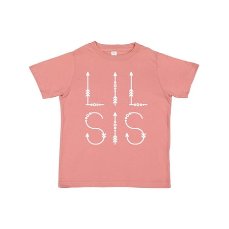 

Inktastic Little Sister Announcement Lil Sis Gift Toddler Toddler Girl T-Shirt