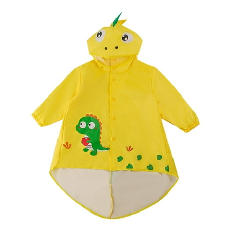 

Children s Raincoat Cape Style Boy Elementary School Baby Overall Rain Suit Cute Jumpsuit Conjoined Rain Jacket Camo Coated Durable Rain Jacket 6Y-7Y