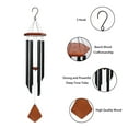 thumbnail image 6 of Outdoor Wind Chimes, Metal Wind Chimes, Musical Wind Chimes, Wooden Tags, Six Metal Tubes, Suitable For Courtyard Garden Lawns, 6 of 6