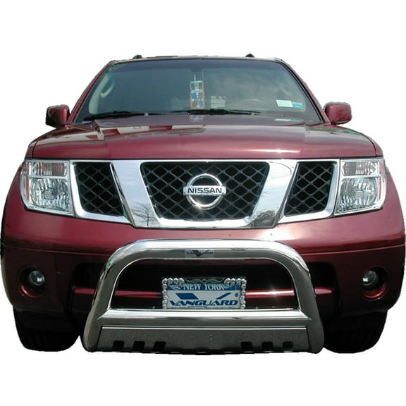 VGUBG-0844SS 3 inch Stainless Steel Bull Bar with Skid Plate