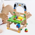 thumbnail image 4 of Combinación de tuercas perfke juguete de aprendizaje de madera multifuncional, 4 of 5