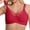 Red, variant on Minimizer Bras for Women Plus Size,Full Coverage Coolcomfort T Shirt Unlined Bra with Underwire for Heavy Breast-White-75C