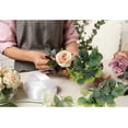 thumbnail image 4 of Happon 20 Pcs Eucalyptus Artificial Flowers, Eucalyptus Stem Leaves Branches, Plastic Decorative Faux Fake Green Eucalyptus Bouquets Foliage Plants for Wedding Garden Home Indoor Outdoor Decoration, 4 of 7