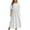 White, variant on QUYUON Wedding Guest Dress for Women Casual Summer Round Neck Short Sleeve T Shirt Dress Cocktail Dresses for Women Pleated A-Line Evening Party Formal Midi Dresses Style D-7432 White XL
