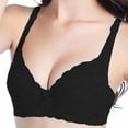 thumbnail image 4 of Bralette for Women JIANLAI Padded Longline Bralettes, Convertible Wireless Bras for Women Black, 4 of 4