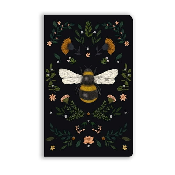 Flame Tree Soft Touch Journals Jade Mosinski: Bee (Soft Touch Journal), (Hardcover)