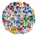 thumbnail image 3 of 10/50 piezas de pegatinas de anime japonés Sonics The Hedgehog para maletas, patinetas, portátiles, grafitis, teléfonos, cascos, pegatinas de dibujos animados, calcomanías de juguete, 3 of 5