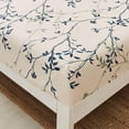 thumbnail image 3 of Floral Printed Sheet Set King Soft Microfiber Botanical Bed Sheets Extra Deep Pocket Pieces, 3 of 6