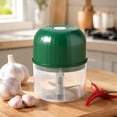 thumbnail image 2 of Electric Garlic Chopper, 2026 New Mini Food Processor & Food Chopper for Kitchen, Portable Cordless Garlic Mincer with Stainless Steel Blades, Small Vegetable Chopper for Onion Salad, 2 of 6