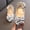 Silver, variant on VOUZZA Girls Dress Shoes Rhinestone Bow Mary Jane Flat Shoes Glitter Princess Loafers Kids Wedding Party Dance Flats, Size 8C-3 Kid