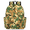 Beige, variant on Day of the Dead Skull Backpack for Adults, Breathable Adjustable Strap Casual Daypack, Lightweight Helloween Flower Skull Work Laptop Backpack