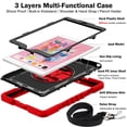 thumbnail image 4 of Shockproof Case For iPad 7th 8th 9th Generation 10.2 inch Rotating Stand Cover with Shoulder/Hand Strap, 4 of 10