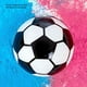 thumbnail image 4 of Balón De Fútbol Para Revelación De Bebé, Fútbol Revelador De Género, Polvo Azul Y Rosa, Material Plástico De 15cm De Diámetro Para Fiesta De Cumpleaños De Niños, 4 of 7