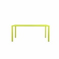 thumbnail image 5 of Pangea Home Miami Modern Aluminum Frame Patio Dining Table in Green, 5 of 11