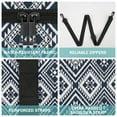 thumbnail image 6 of For Spirit Airlines Personal Item Bag 18x14x8 Inch, Boho Weekender Travel Bag, Foldable Travel Duffel Bag Underseat Carry on Bag with Luggage Sleeve for Women and Men 30L, 6 of 6