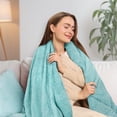 thumbnail image 4 of Cestas de regalo HangerSpace Relaxing Spa con manta y rosa, 4 of 9