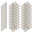 thumbnail image 2 of REACHISE 50 Sets Small Mini Hinges Decorative Vintage Mini Brass Hinges for Wooden Jewelry Box, 2 of 8
