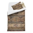 thumbnail image 2 of Boho Bohemia Geometric Line Art Duvet Cover and Pillowcase Set for Single Bedding, Bedroom Accessories for Kids Teens, 2 of 5