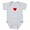 Heather Gray, variant on CafePress - Stay Determined Undertale - Cute Infant Bodysuit Baby Romper - Size Newborn - 24 Months