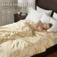 thumbnail image 2 of SilKicah Silk Comforter Queen Size, 100% Natural Silk Filled Duvet Breathable Lightweight Pure Silk Quilt for Summer Season(86"×90") C84, 2 of 3