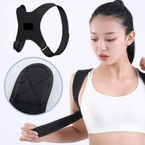 RuiJiao Adjustable Back Correction Strap Posture Corrector for Women Men Kids, Breathable Posture Support Brace with Comfort Fit, Improve Neck Pain and Hunched Back, Machine Washable