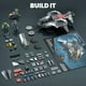 thumbnail image 3 of Mega Halo Action Figure Building Toy, UNSC Arctic Burn Wasp with 342 Pieces and 2 Poseable Figures, for Collectors, 3 of 5