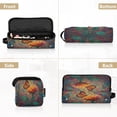 thumbnail image 5 of Curling Iron Storage Bag Hair Tools Travel Bag Heat Resistant and Portable Butterfly Vibrant Wing, 5 of 8
