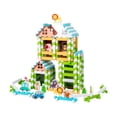 thumbnail image 1 of Juego de bloques de construcción de madera, apilamiento, juguete de construcción, bricolaje, bloques de casa para niños, 1 of 9