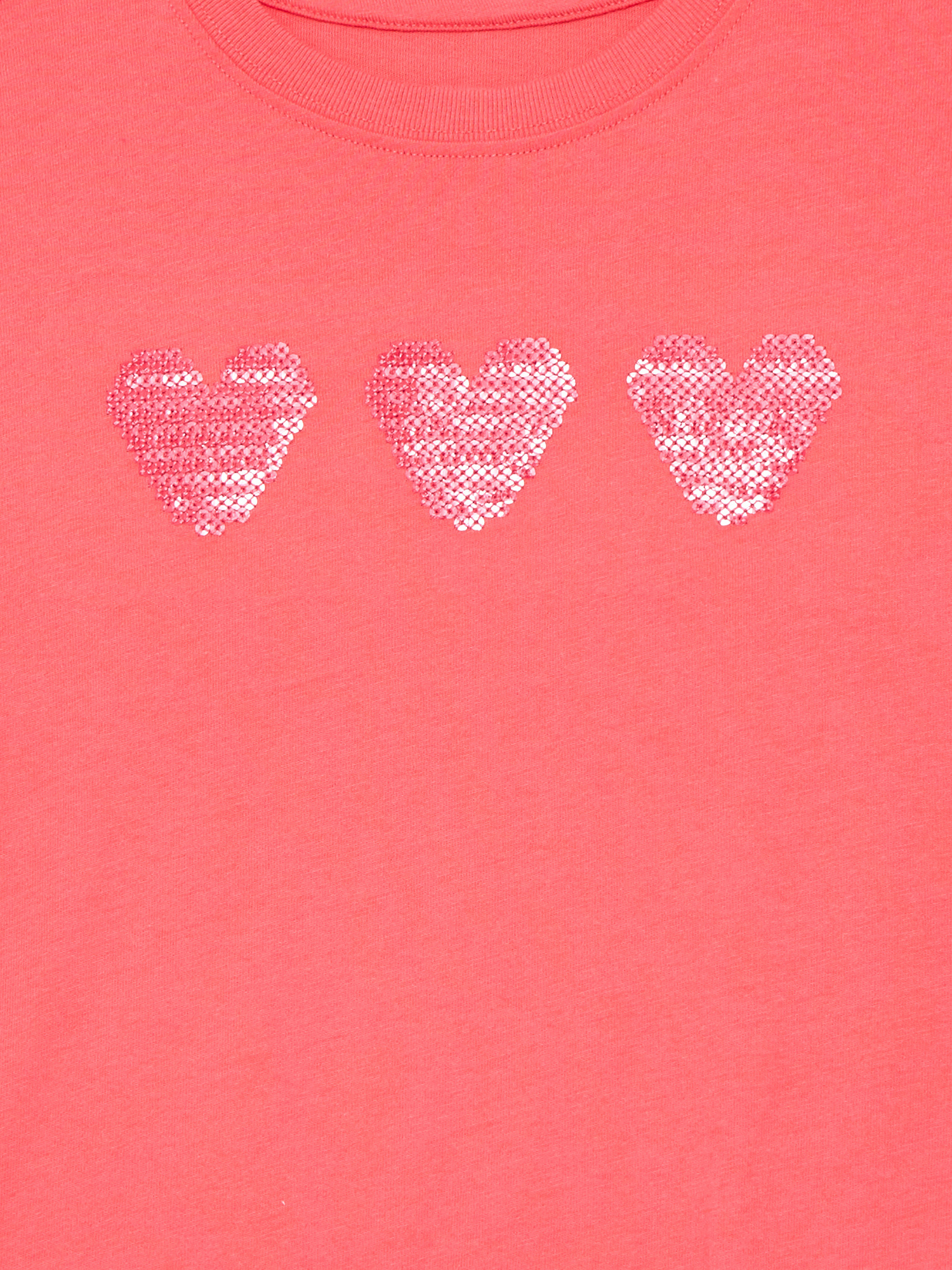 Wonder Nation Girls Boxy Tee with Short Sleeves, Sizes 4-10