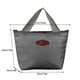 thumbnail image 2 of Bolsa de Compras Refrigerada, Bolsa para el Almuerzo, Refrescante, Playa, Color de Dulce, Impermeable, Gris, 2 of 5