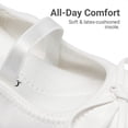 thumbnail image 3 of DREAM PAIRS Toddler Little Girls Mary Jane Ballet Flats Dress Shoes with Bow, 3 of 7