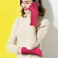 thumbnail image 4 of Women's Cable Knit Gloves with Touchscreen Palm Patches, 4 of 8