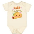 thumbnail image 3 of Inktastic Taco Princess Cute Taco Boys or Girls Baby Bodysuit, 3 of 5