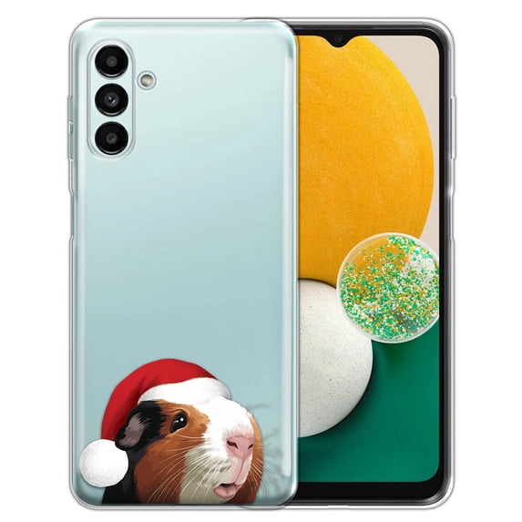 WIRESTER Animal Guinea Pig Transparent Soft Gel TPU Clear Case Slim Protective Cover for Samsung Galaxy A13 5G 6.5" 2021