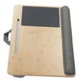 thumbnail image 4 of Laptop Table, Easy To Carry Stable Lap Desk Ergonomic Angle Maintain  Working Posture Bamboo  For Kid For Couch, 4 of 8