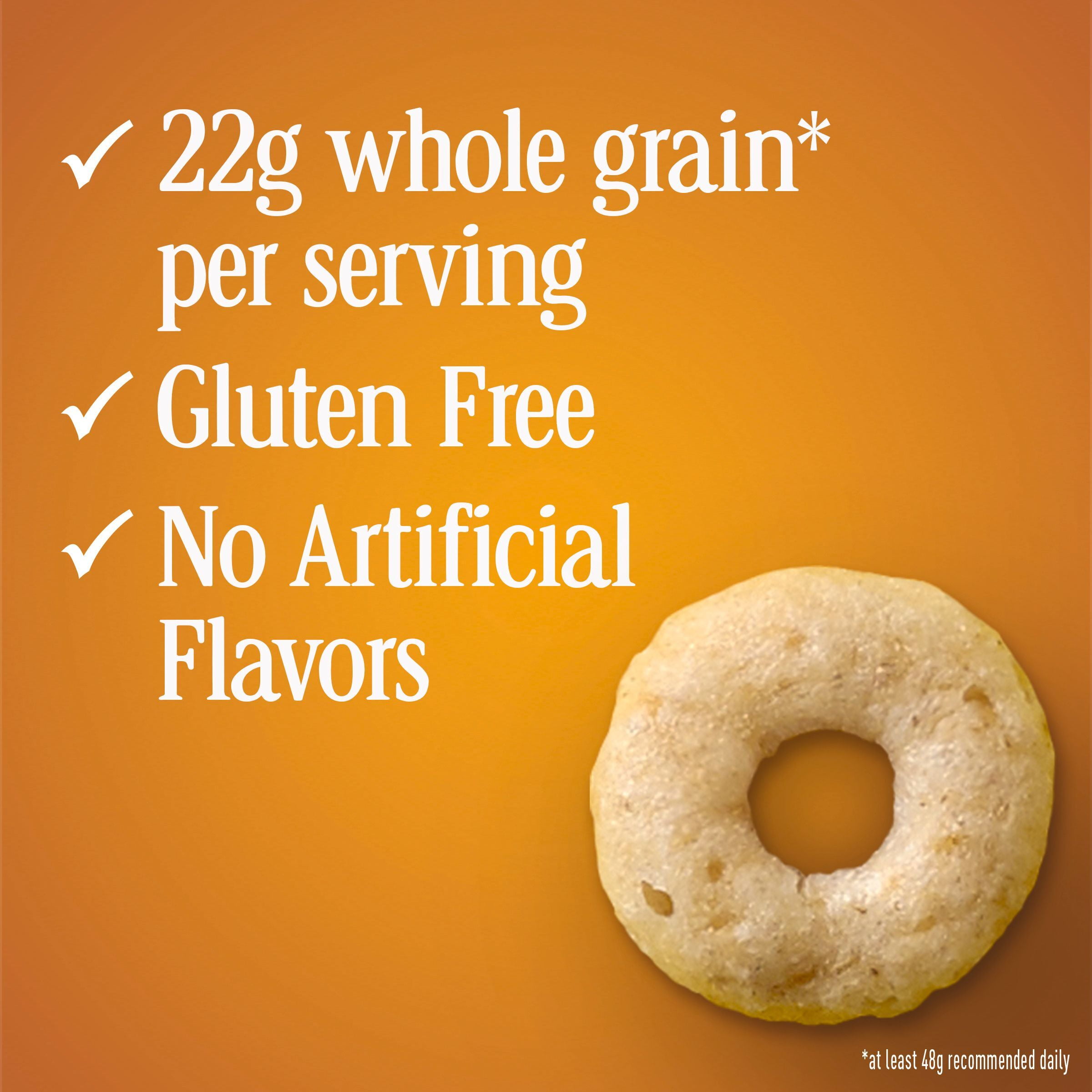 Honey Nut Cheerios Heart Healthy Gluten Free Breakfast Cereal, Value Bag, 32 oz (Pack 6)