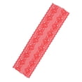 thumbnail image 3 of Encaje De Ganchillo, Cinta De Encaje Suave Y Cómoda De Amplia Aplicación Para Ropa Para Bricolaje Para Decoración ANGGREK Rojo brillante, 3 of 8