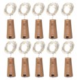 thumbnail image 1 of CAROOTU LED Copper Wire Mini String Light Bottle Cork Shape lights for DIY Christmas Halloween Wedding, 1 of 7