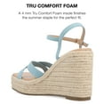thumbnail image 4 of Journee Collection Womens Raniya Tru Comfort Foam Espadrille Platform Wedge Sandals, 4 of 6