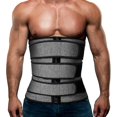 thumbnail image 1 of Entrenador de cintura para hombre, corsé de neopreno, recortador de sudor para Sauna, vientre adelgazante con cinturones, 1 of 5